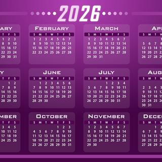 Kalender 2026